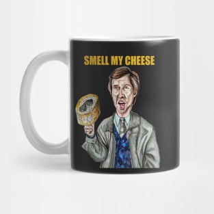 Alan caricature - "Smell my cheese" Mug